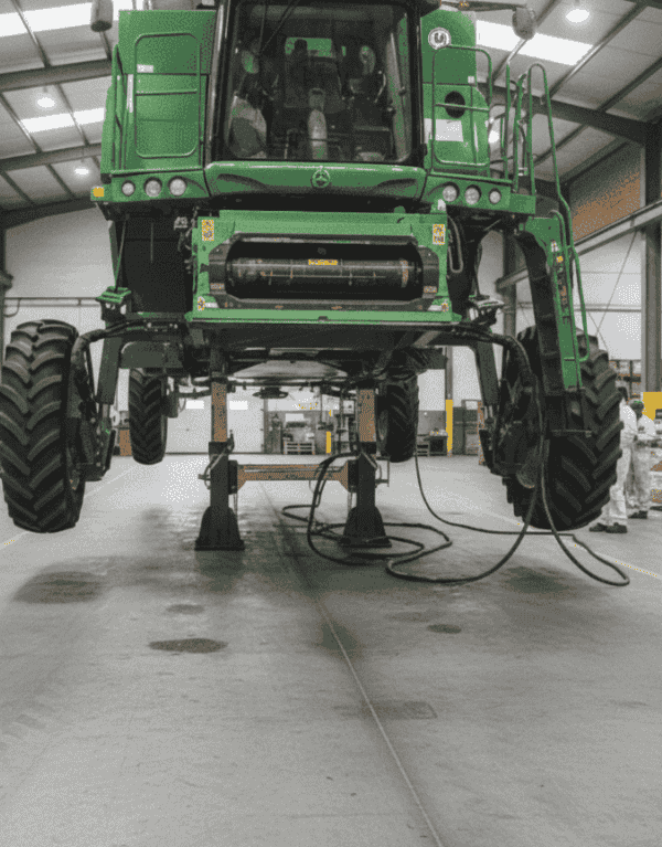 Elevação de Máquina